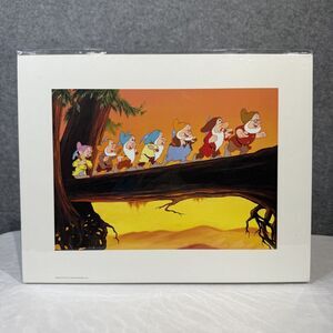 SNOW‎ WHITE And The Seven Dwarfs Lithograph Disney Store Exclusive 2001 NEW